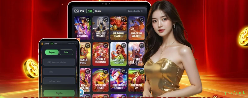 Slots Premium da PG Soft na pk777bet